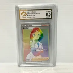 PSA CGA 8.5 - Doctor 214/198 - Chilling Reign - Graded Pokemon Card - Image 1