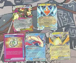 Pokemon TCG Mixed EX Lot of 5 NM (Mega Evolutions/Surging Sparks) - Image 1