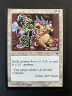 Humility Tempest Rare Mtg Magic The Gathering - Image 1