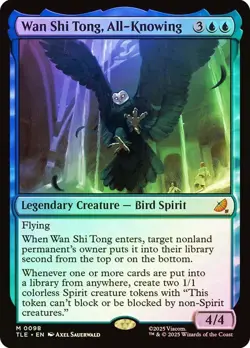 Wan Shi Tong, All-Knowing Foil Avatar: The Last Airbender NM MTG - Image 1