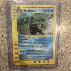 Pokemon TCG Feraligatr Expedition Base Set Holo Card 12/165 Regular Rare 2002 - Image 1