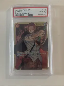 Shanks OP01-120 SEC Romance Dawn One Piece CCG Japanese TCG - Image 1