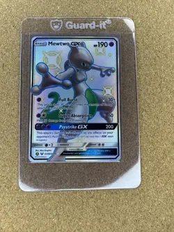 Mewtwo GX SV59/SV94 Pokemon Hidden Fates Holo Full Art Card - Image 2