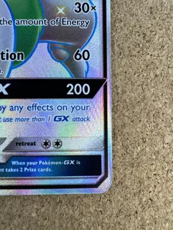 Mewtwo GX SV59/SV94 Pokemon Hidden Fates Holo Full Art Card - Image 4