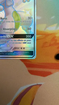 Mewtwo GX SV59/SV94 Pokemon Hidden Fates Holo Full Art Card - Image 5