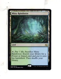 MTG SkeenAB Misty Rainforest from Modern Masters 2017. LP. - Image 1