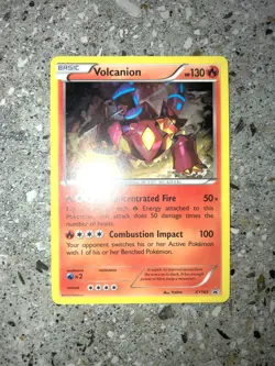 Pokemon TCG Cards Volcanion XY164 Black Star Promo Holo NM - Image 3