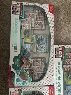 Pokemon Scarlet & Violet 151 Blooming Waters Premium Collection Lot of 3 Sealed - Image 4
