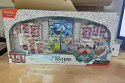 Pokemon Scarlet & Violet 151 Blooming Waters Premium Collection Box Sealed N3 - Image 1