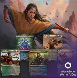Secret Lair, International Women's Day, New Factory Sealed, Magic the Gathering - Image 1