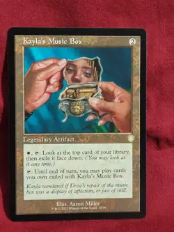 MTG Kayla's Music Box (15/240) The Brothers' War Commander LP - Image 1