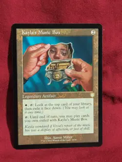 MTG Kayla's Music Box (15/240) The Brothers' War Commander LP - Image 3