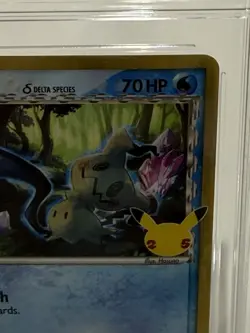 AGS 10 Gem Mint Mimikyu Holo SWSH136 Celebrations 25th Anniversary Pokemon - Image 4