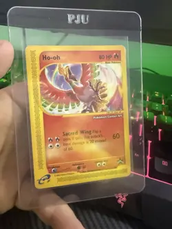 Ho-Oh #52 WOTC Black Star Promo “Pokemon Center NY” Stamped Card Rare!! - Image 1