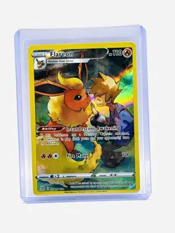 Pokemon TCG - Flareon TG01/TG30 Brilliant Stars Trainer Gallery Holo READ DESC! - Image 1