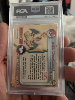 PSA 8 1999 Topps Pokemon TV 6 Charizard - Image 2