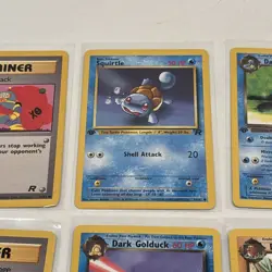 Pokemon Team Rocket 1st Edition Card Lot! - Image 4