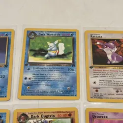 Pokemon Team Rocket 1st Edition Card Lot! - Image 5