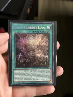 Primite Lordly Lode Prismatic Secret Rare MP25-EN114 Yu-Gi-Oh Card - Image 2