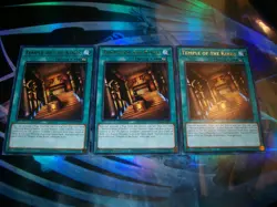 3x Temple of the Kings 1st Edition Rare MZTM-EN097 Yu-Gi-Oh! - Image 1