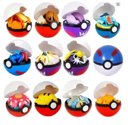 Pokemon Pokeball Action Figure Mewtwo Gengar Pikachu Mobile Model Toy Gift - Image 1