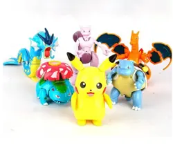 Pokemon Pokeball Action Figure Mewtwo Gengar Pikachu Mobile Model Toy Gift - Image 2