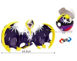 Pokemon Pokeball Action Figure Mewtwo Gengar Pikachu Mobile Model Toy Gift - Image 3