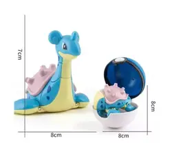 Pokemon Pokeball Action Figure Mewtwo Gengar Pikachu Mobile Model Toy Gift - Image 4