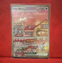 Mew EX 053 Scarlet & Violet Promo Holo Pokemon TCG Card NM Condition - Image 1