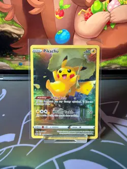 Pikachu - GG30/GG70 - Crown Zenith - Galarian Gallery Pokemon Card TCG NM Rare - Image 1