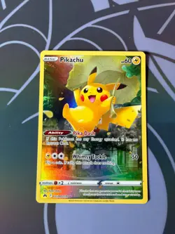 Pikachu - GG30/GG70 - Crown Zenith - Galarian Gallery Pokemon Card TCG NM Rare - Image 2