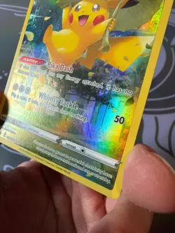 Pikachu - GG30/GG70 - Crown Zenith - Galarian Gallery Pokemon Card TCG NM Rare - Image 4