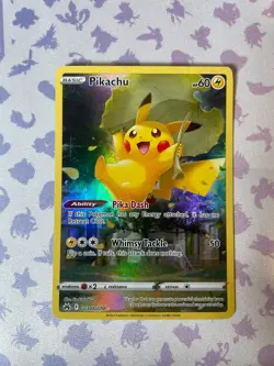 Pikachu - GG30/GG70 - Crown Zenith - Galarian Gallery Pokemon Card TCG NM Rare - Image 2