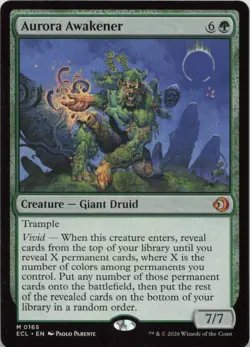 Aurora Awakener M Lorwyn Eclipsed 165 - LP MTG - Image 1