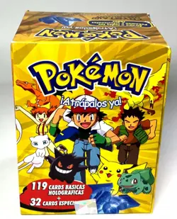 2025 BOX POKEMON STAINED GLASS Crystal Cards - 25 Sealed Packs Peru Zard Gengar - Image 1