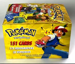 2025 BOX POKEMON STAINED GLASS Crystal Cards - 25 Sealed Packs Peru Zard Gengar - Image 2