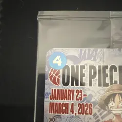 One Piece College Basketball US Voyage Monkey D. Luffy Promo Cards (2) top notch - Image 2