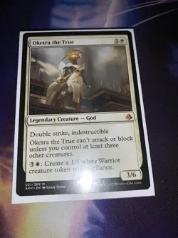 Mtg Singles - Oketra the True - Amonkhet - Mythic Rare - LP - Image 1