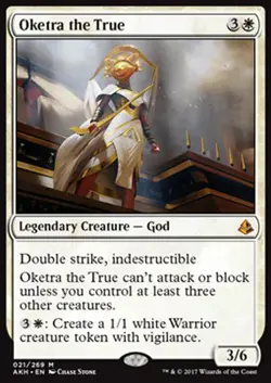 MTG OKETRA THE TRUE EXC - OKETRA LA LEALE - AKH - MAGIC - Image 1