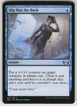 Slip Out the Back U Streets of New Capenna 62 MTG - Image 1