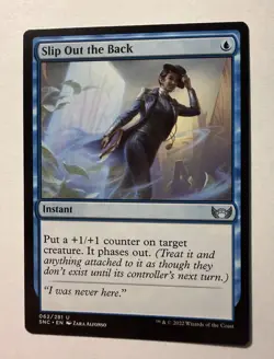 Slip Out the Back - 62 - Streets of New Capenna (SNC) MTG - Image 1