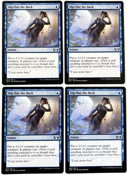 MTG 4X Slip Out the Back Streets of New Capenna 062/281 NM - Image 1