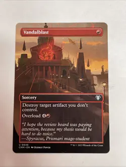 Vandalblast (Borderless) Commander Masters #646 Uncommon - Image 1