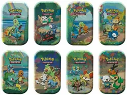 Pokemon TCG 8 x Celebrations 25th Anniversary Mini Tins - Sealed Display Box - Image 2