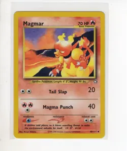 MAGMAR NEO GENESIS SET POKEMON CARD 40/111 LP - Image 1