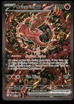 Pokemon Cards Oricorio ex 024 Mega Evolutions Promo NM *2 - Image 1