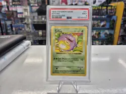 Pokemon Cards: Base Set Shadowless Common: Koffing 51/102 PSA 9 - Image 1