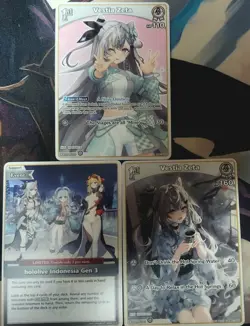Zeta Vestia Bundle - Hololive OCG (EN) Original Card Game - 3 Card Bundle - Image 1