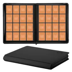 Premium Card Binder 16 Pocket,Trading Card Binder Holds up to 1000+Cards Stur... - Image 1