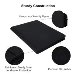 16 Pocket 1408 Pockets Card Binder, Large Ringless Side Loading Pockets Tradi... - Image 5